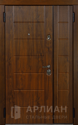 Фото №2 «Дверь двустворчатая с двумя створками входная металлическая №11»